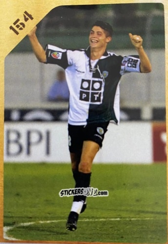 Figurina Cristiano Ronaldo - Sporting 1906-2012 n. 154 - NO EDITOR