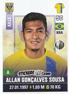 Cromo Allan Gonçalves Sousa - Belgian Pro League 2019-2020 n. 293 - Panini