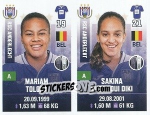 Cromo Mariam Toloba / Sakina Ouzraoui Diki