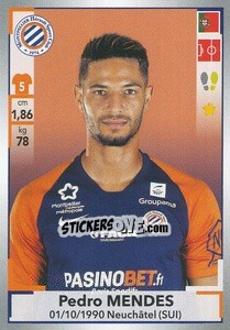 Figurina Pedro Mendes - FOOT 2019-2020 n. 266 - Panini