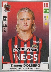 Figurina Kasper Dolberg - FOOT 2019-2020 n. 331 - Panini