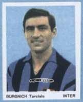 Sticker Burgnich Tarcisio - I Calciatori 1966-1967 n. 34 - Ferrero