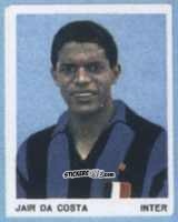 Sticker Jair Da Costa - I Calciatori 1966-1967 n. 38 - Ferrero