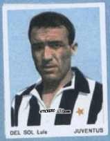 Sticker Del Sol Luis - I Calciatori 1966-1967 n. 48 - Ferrero