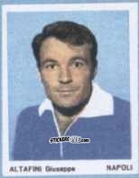 Sticker Altafini Giuseppe - I Calciatori 1966-1967 n. 71 - Ferrero