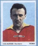 Sticker Colausig Giordano - I Calciatori 1966-1967 n. 77 - Ferrero