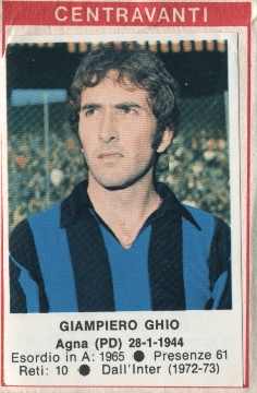 Figurina Giampiero Ghio - Calciatori 1972-1973 n. 11 - Edis