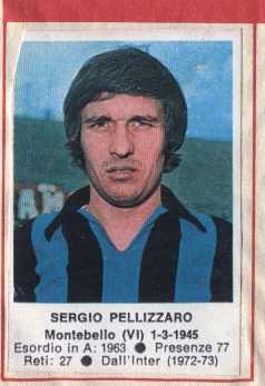 Figurina Sergio Pellizzaro - Calciatori 1972-1973 n. 14 - Edis