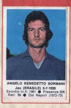 Cromo Angelo Benedetto Sormani - Calciatori 1972-1973 n. 62 - Edis