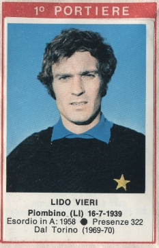 Cromo Lido Vieri - Calciatori 1972-1973 n. 66 - Edis