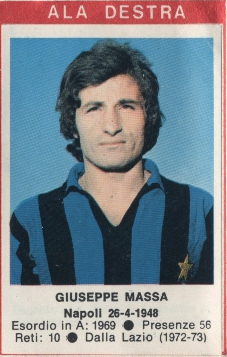 Cromo Giuseppe Massa - Calciatori 1972-1973 n. 76 - Edis