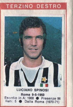 Figurina Luciano Spinosi - Calciatori 1972-1973 n. 84 - Edis