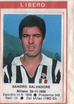 Sticker Sandro salvadore - Calciatori 1972-1973 n. 87 - Edis