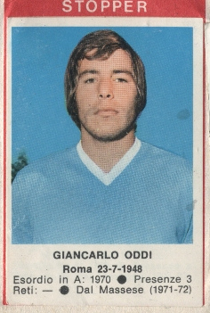 Figurina Giancarlo Oddi - Calciatori 1972-1973 n. 118 - Edis