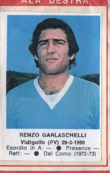 Sticker Renzo Garlaschelli - Calciatori 1972-1973 n. 124 - Edis