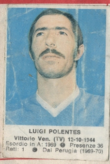 Figurina Luigi Polentes - Calciatori 1972-1973 n. 126 - Edis
