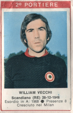 Figurina William Vecchi - Calciatori 1972-1973 n. 131 - Edis