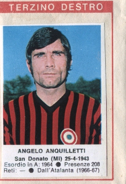Figurina Angelo Anquilletti - Calciatori 1972-1973 n. 132 - Edis