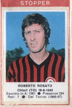 Figurina Roberto Rosato - Calciatori 1972-1973 n. 134 - Edis