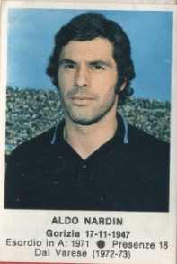 Cromo Aldo Nardin - Calciatori 1972-1973 n. 147 - Edis