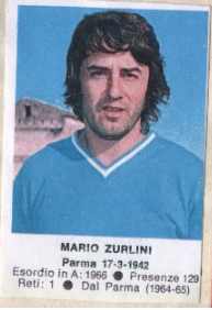 Sticker Mario Zurlini - Calciatori 1972-1973 n. 151 - Edis
