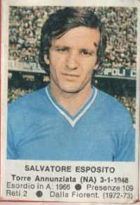 Figurina Salvatore Esposito - Calciatori 1972-1973 n. 152 - Edis