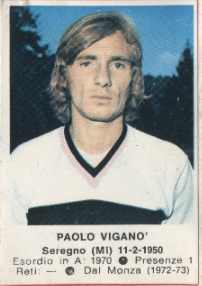 Figurina Paolo Viganò - Calciatori 1972-1973 n. 175 - Edis