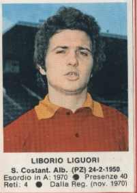 Figurina Liborio Liguori - Calciatori 1972-1973 n. 192 - Edis