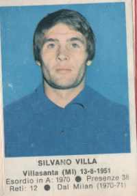 Figurina Silvano Villa - Calciatori 1972-1973 n. 203 - Edis
