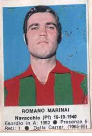 Figurina Romano Marinai - Calciatori 1972-1973 n. 216 - Edis