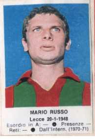 Figurina Mario Russo - Calciatori 1972-1973 n. 218 - Edis