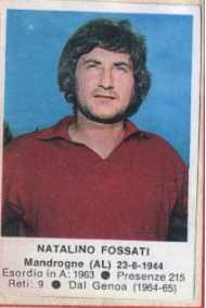 Sticker Natalino Fossati - Calciatori 1972-1973 n. 229 - Edis