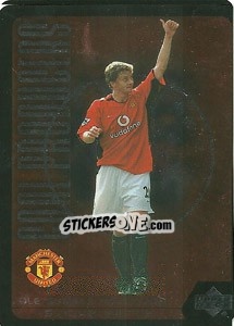 Cromo Ole Gunnar Solskjaer - Manchester United 2002-2003. Strike Force n. GP3 - Upper Deck