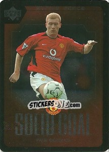 Figurina Paul Scholes - Manchester United 2002-2003. Strike Force n. SG15 - Upper Deck