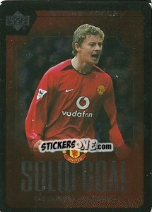 Cromo Ole Gunnar Solskjaer - Manchester United 2002-2003. Strike Force n. SG18 - Upper Deck
