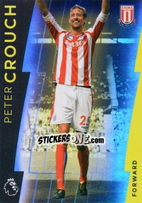 Figurina Peter Crouch - Premier League Platinum 2017-2018 n. 75 - Topps