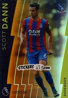 Sticker Scott Dann - Premier League Platinum 2017-2018 n. 26o - Topps