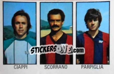 Cromo Ciappi / Scorrano / Parpiglia - Calcio Flash 1983 n. 289 - Edizioni Flash