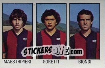 Cromo Maestripieri / Goretti / Biondi - Calcio Flash 1983 n. 291 - Edizioni Flash