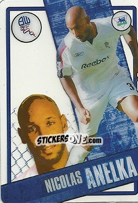 Cromo Nicolas Anelka - English Premier League 2006-2007. i-Cards n. 18 - Topps