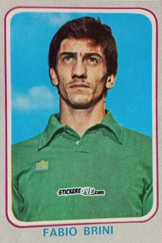 Cromo Fabio Brini - Calciatori 1978-1979 n. 3 - Edis