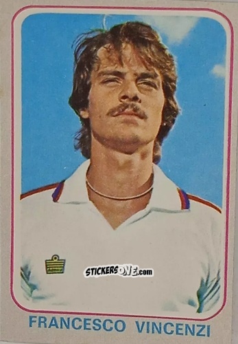 Figurina Francesco Vincenzi - Calciatori 1978-1979 n. 61 - Edis