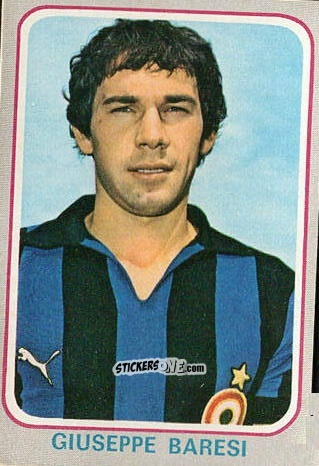 Cromo Giuseppe Baresi - Calciatori 1978-1979 n. 100 - Edis