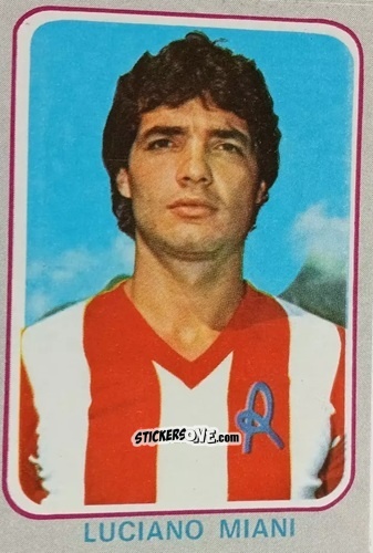 Sticker Luciano Miani - Calciatori 1978-1979 n. 144 - Edis