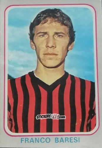 Sticker Franco Baresi - Calciatori 1978-1979 n. 168 - Edis