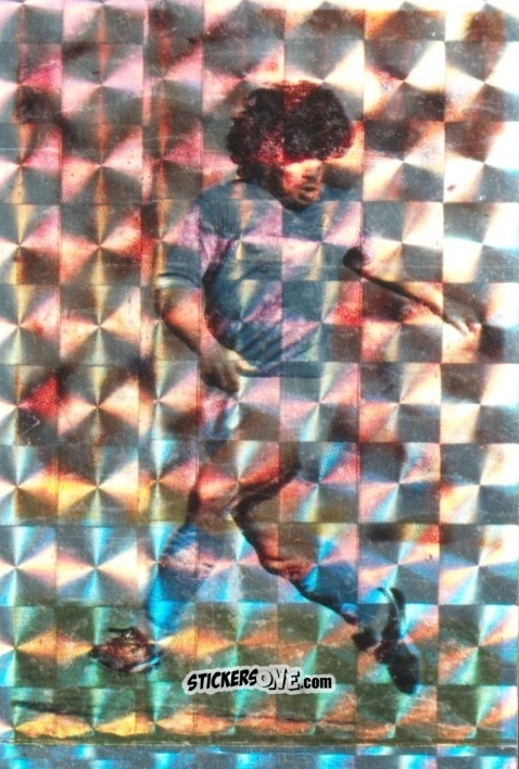 Cromo Maradona - Calciatori 1985-1986 n. 35A - Edis