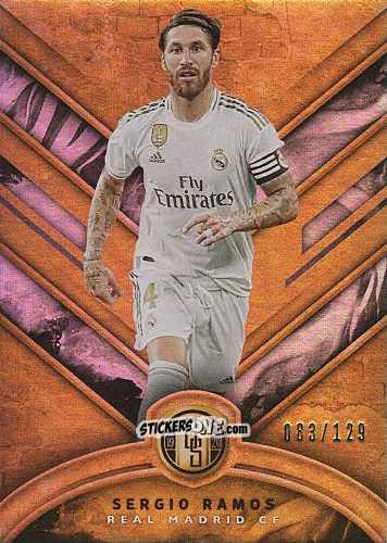 Cromo Sergio Ramos - Gold Standard Soccer 2019-2020 n. 45 - Panini