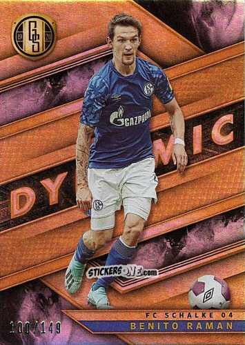 Figurina Benito Raman - Gold Standard Soccer 2019-2020 n. D-BR - Panini