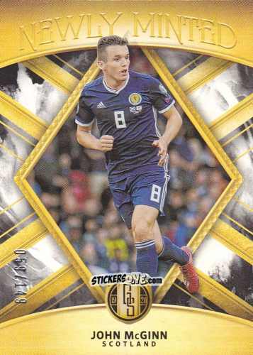 Cromo John McGinn - Gold Standard Soccer 2019-2020 n. NM-JM - Panini