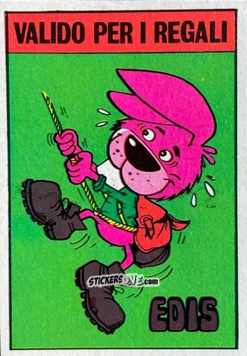 Cromo Coniglio (Alpinismo) - Calciatori 1979-1980 n. C17 - Edis